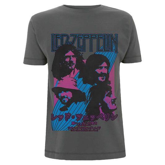Led Zeppelin Japanese Blimp Slim Fit T-shirt Front