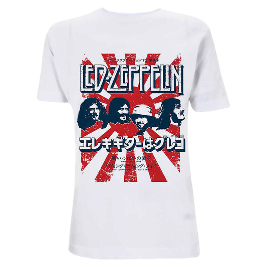 Led Zeppelin Japanese Burst Slim Fit T-shirt Front