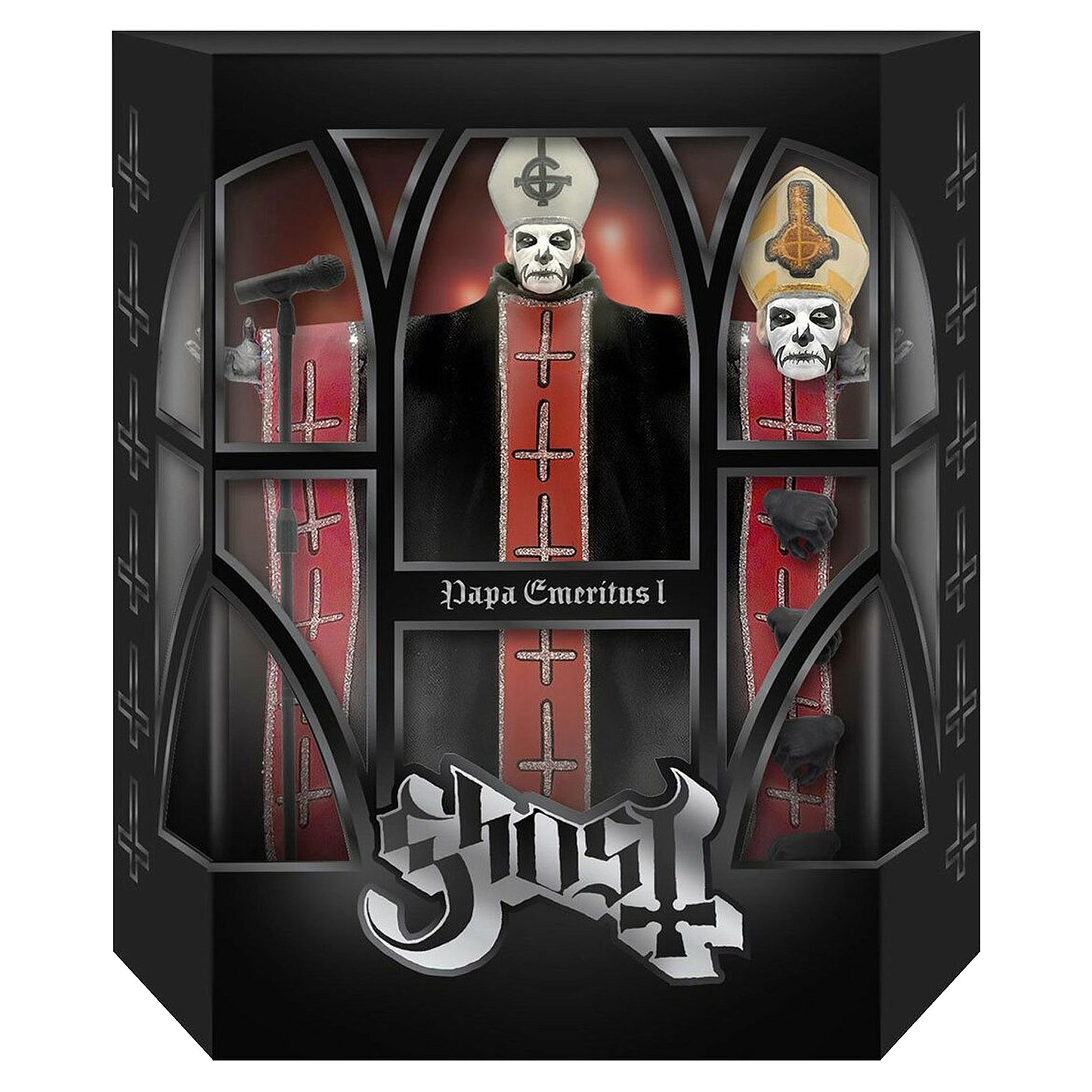 Ghost Super7 ULTIMATES! Wave 1 Figure - Papa Emeritus I Action Figure Back
