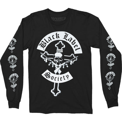 Black Label Society Mafia Long Sleeve Front