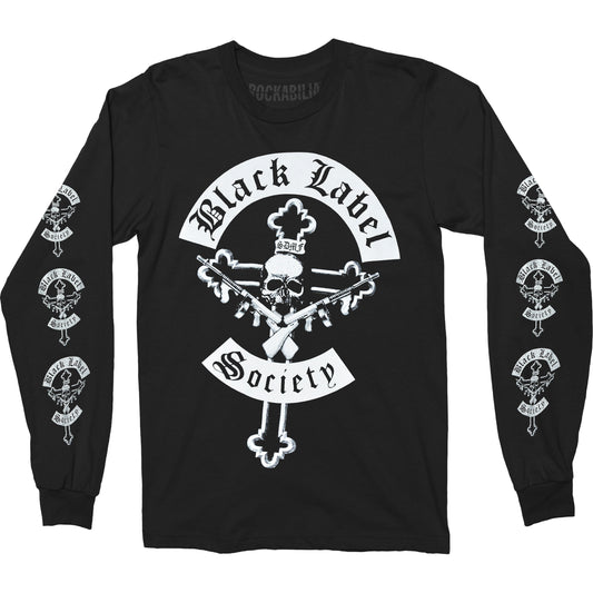 Black Label Society Mafia Long Sleeve Front