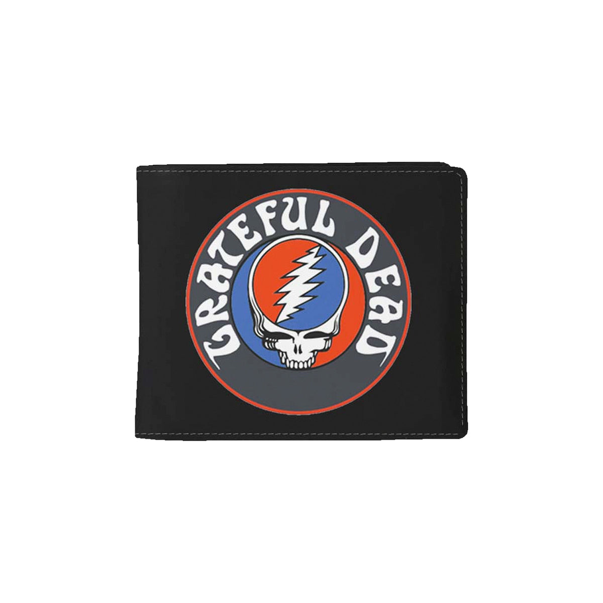 Grateful Dead Steal Your Face Wallet Bi-Fold Wallet Front