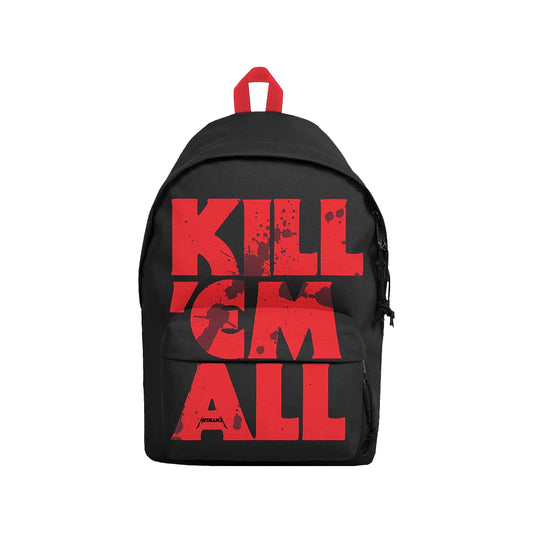 Metallica Kill Em All Blood Daypack Backpack Front