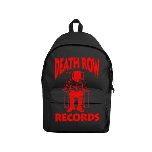 Death Row Records Logo Daypack Backpack Front