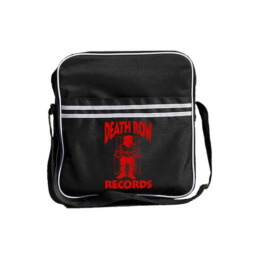 Death Row Records Logo Zip Top Record Bag Messenger Bag Front