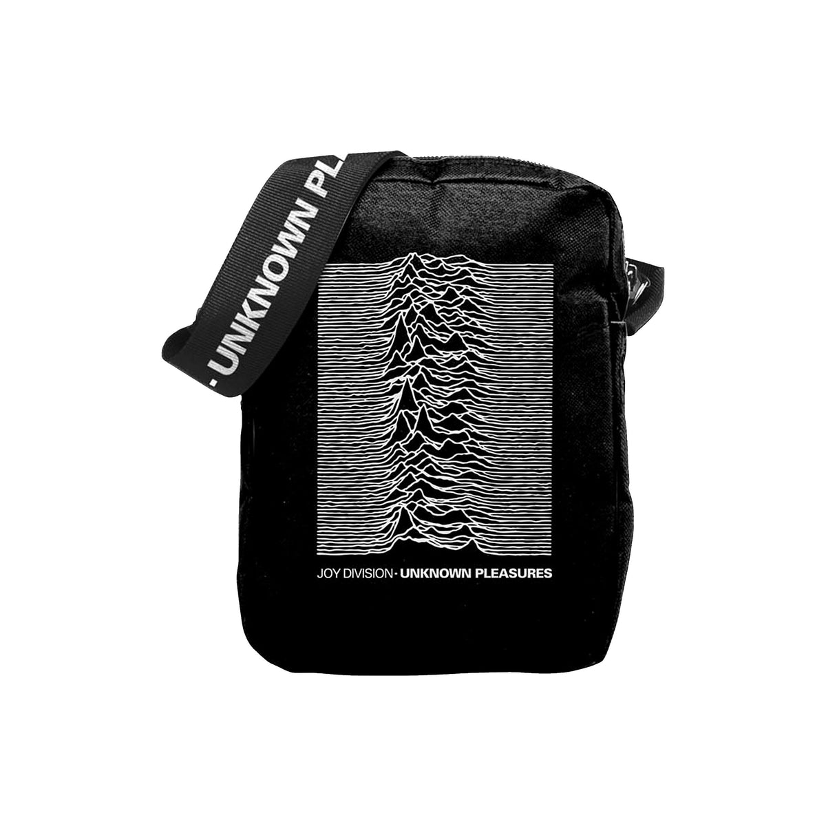 Joy Division Unknown Pleasures Crossbody Bag Messenger Bag Front