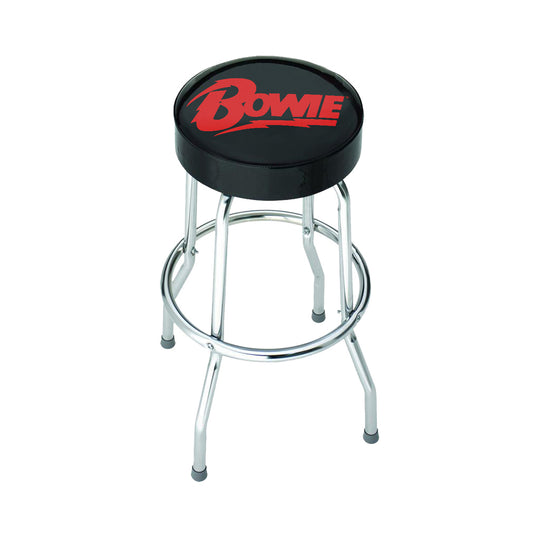 David Bowie Logo Bar Stool Bar Stool Front