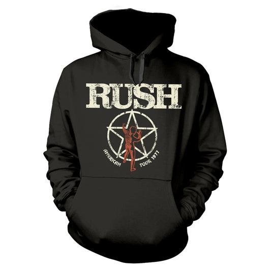 Rush American Tour 1977 Hooded Sweatshirt