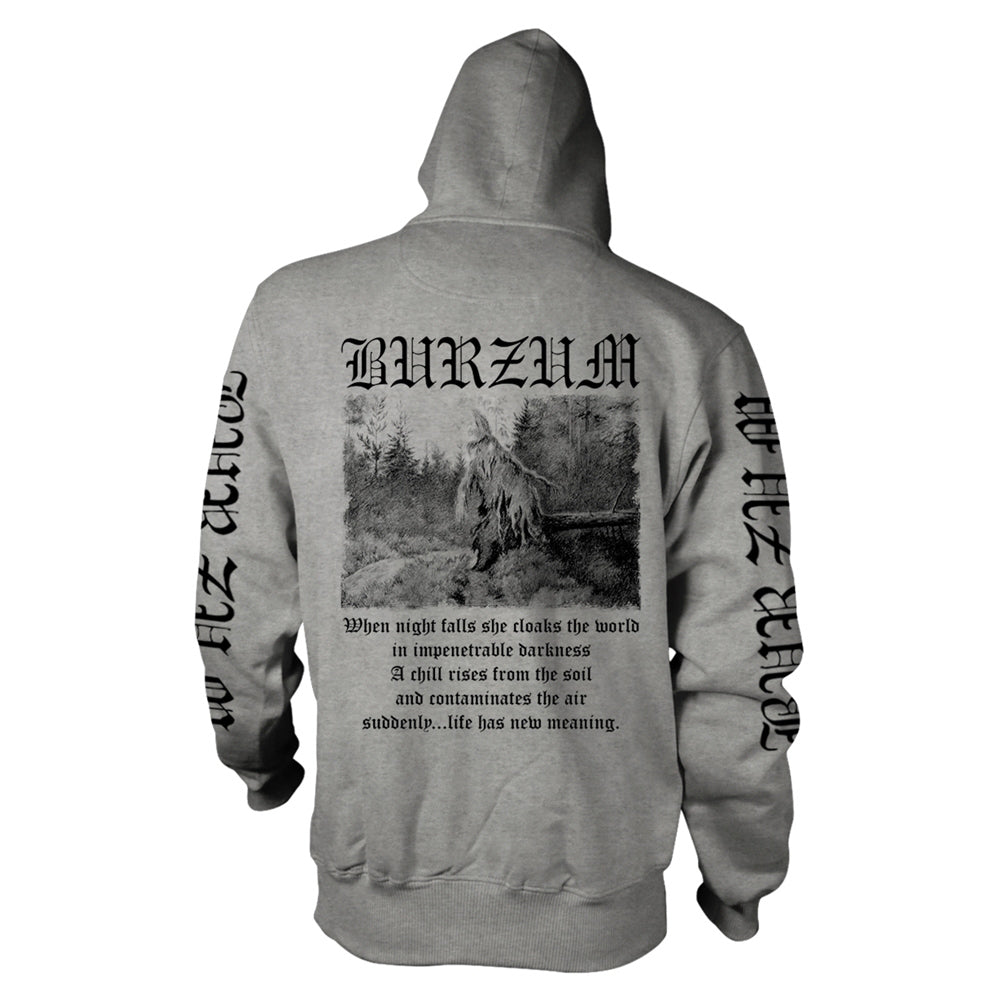 Burzum Filosofem 3 2018 Hooded Sweatshirt Back