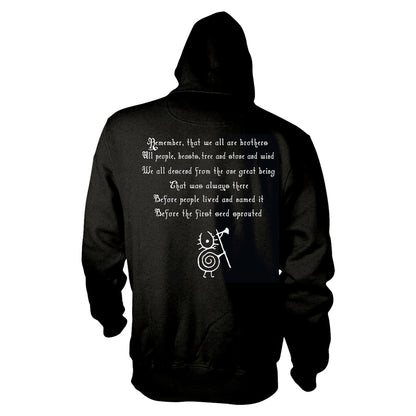 Heilung Remember Zippered Hooded Sweatshirt Back