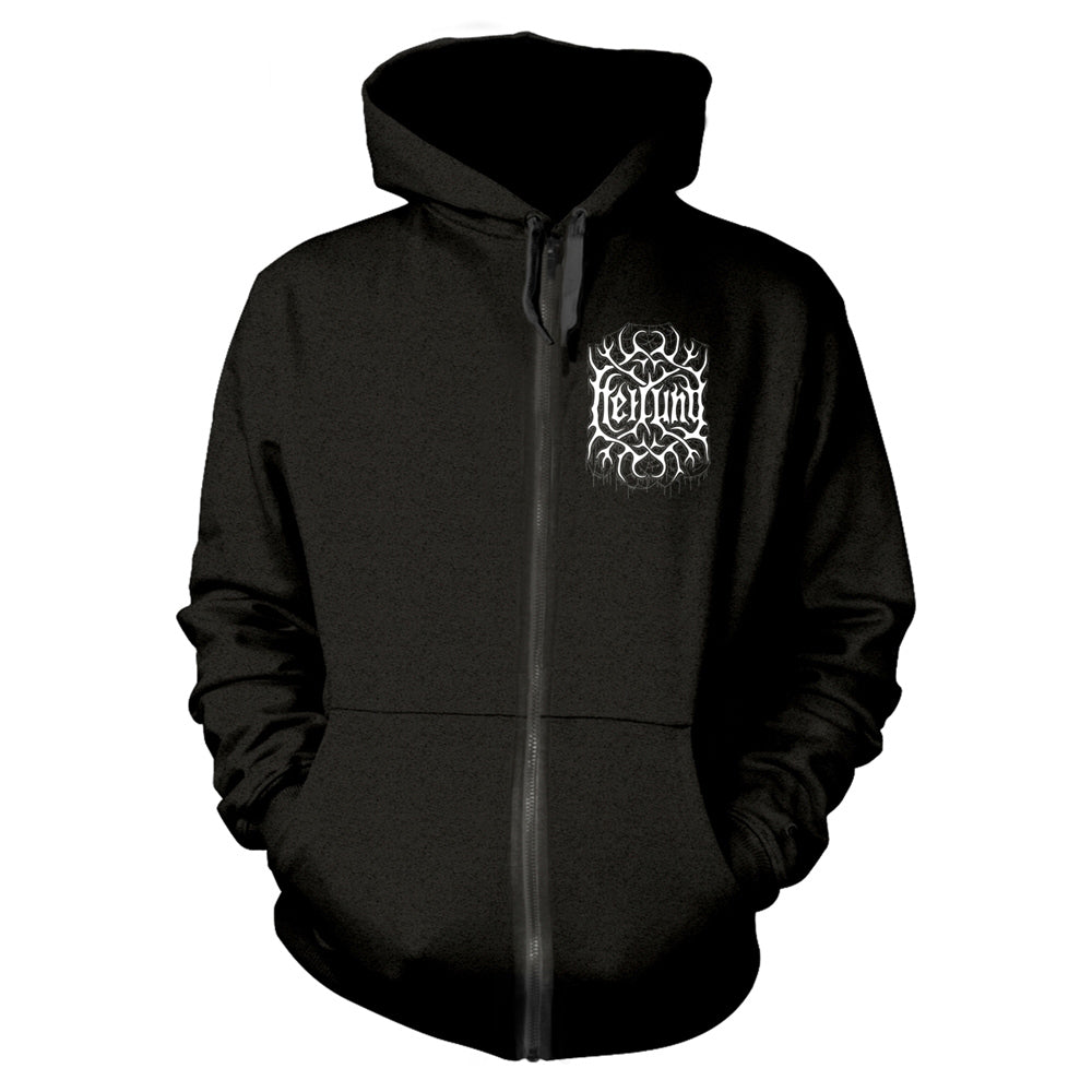 Heilung Remember Zippered Hooded Sweatshirt Front