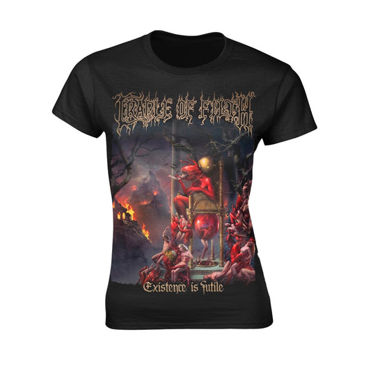 Cradle Of Filth Existence (all Existence) Womens T-shirt Front