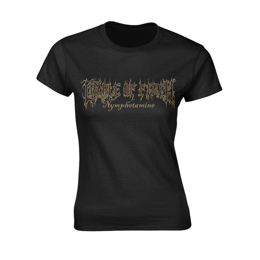 Cradle Of Filth Nymph Logo Womens T-shirt Front