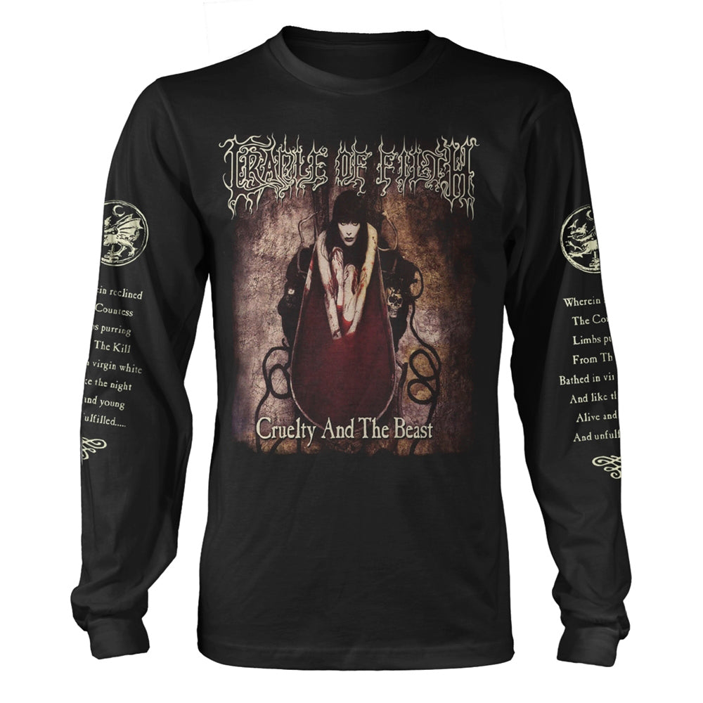 Cradle Of Filth Cruelty And The Beast (2021) Long Sleeve Front