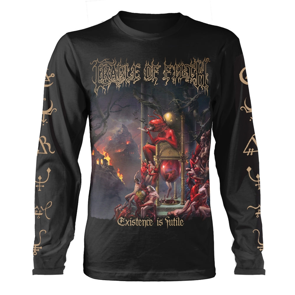 Cradle Of Filth Existence (all Existence) Long Sleeve Front