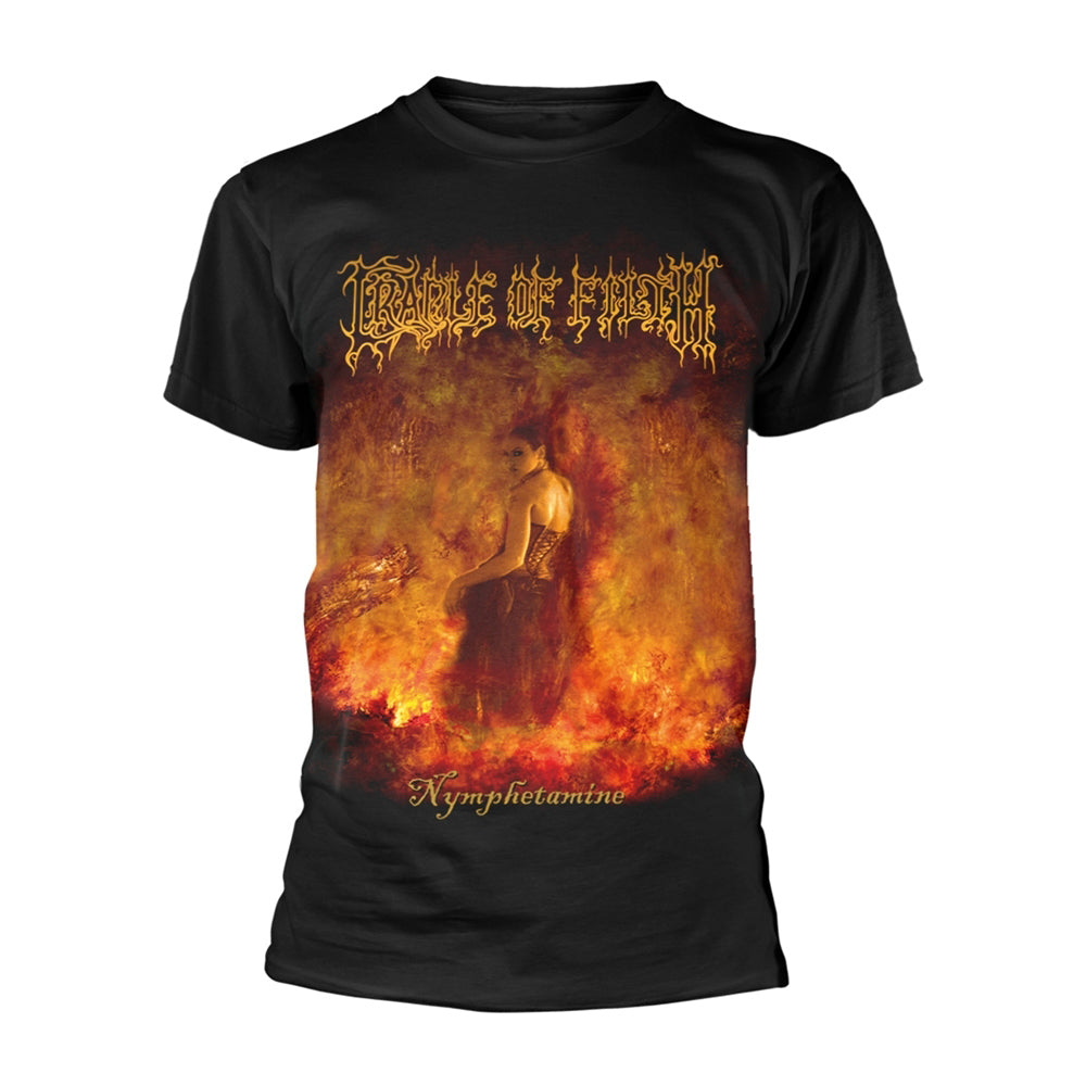 Cradle Of Filth Nymphetamine Album T-shirt Front
