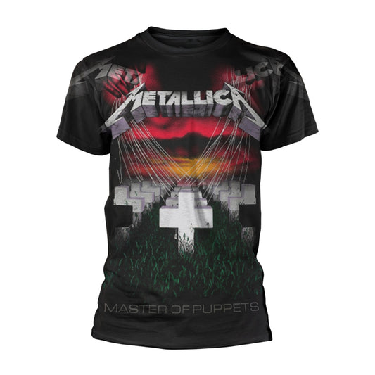 Metallica Puppets Faded (all Over) T-shirt Front