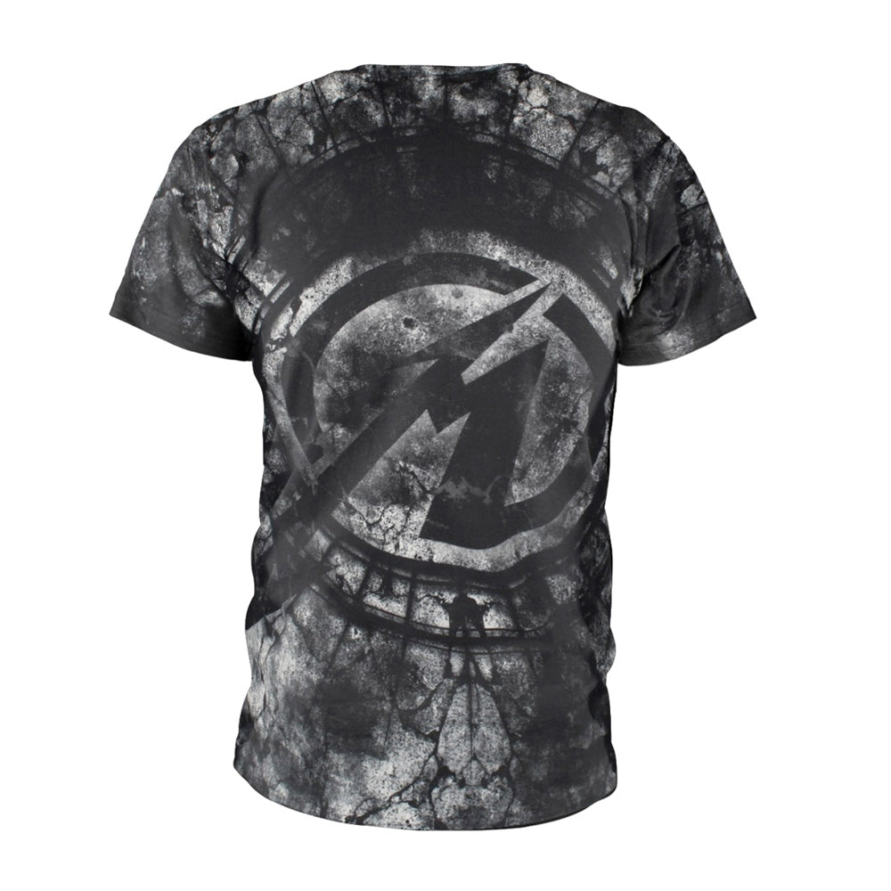 Metallica Stoned Justice (all Over) T-shirt Back