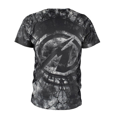 Metallica Stoned Justice (all Over) T-shirt Back