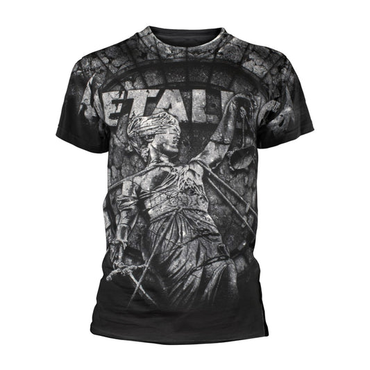 Metallica Stoned Justice (all Over) T-shirt Front