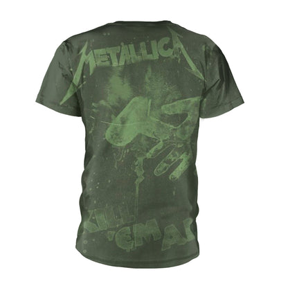 Metallica Kill 'em All (all Over) T-shirt Back