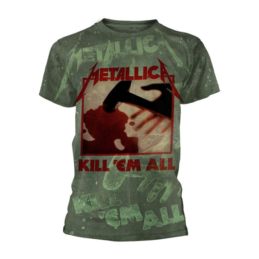Metallica Kill 'em All (all Over) T-shirt Front