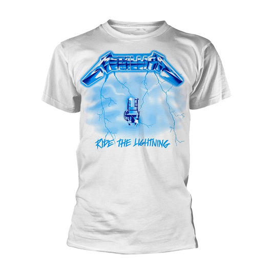 Metallica Ride The Lightning (white) T-shirt Front