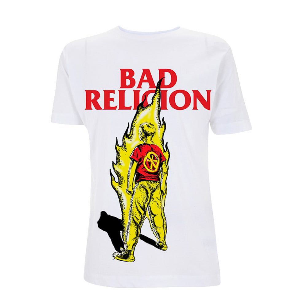 Bad Religion Boy On Fire T-shirt Front