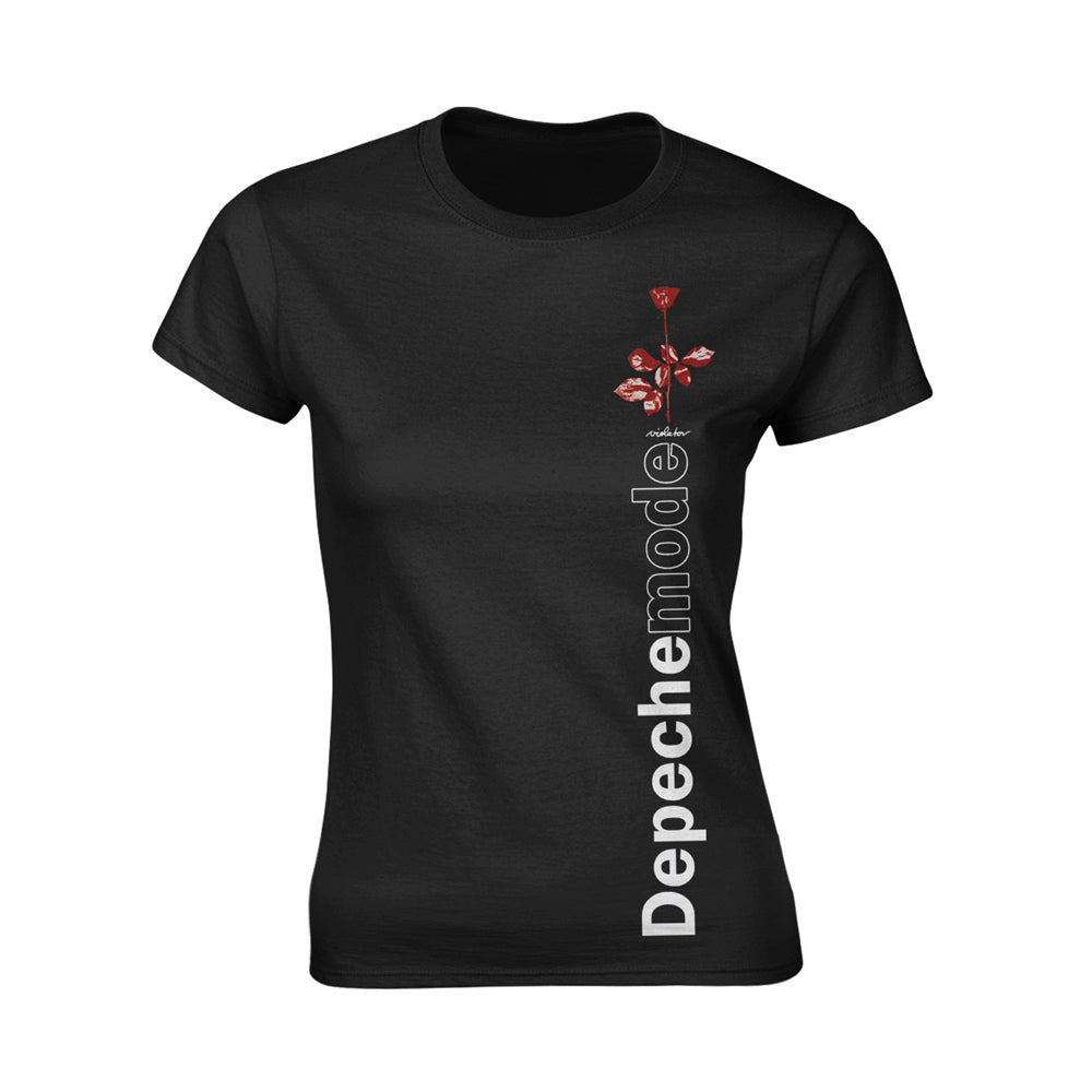 Depeche Mode Violator Side Rose Womens T-shirt Front