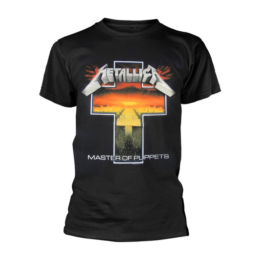 Metallica Master Of Puppets Cross T-shirt Front