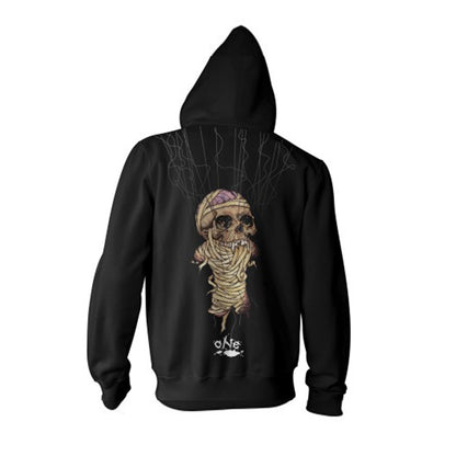 Metallica One Zippered Hooded Sweatshirt Back