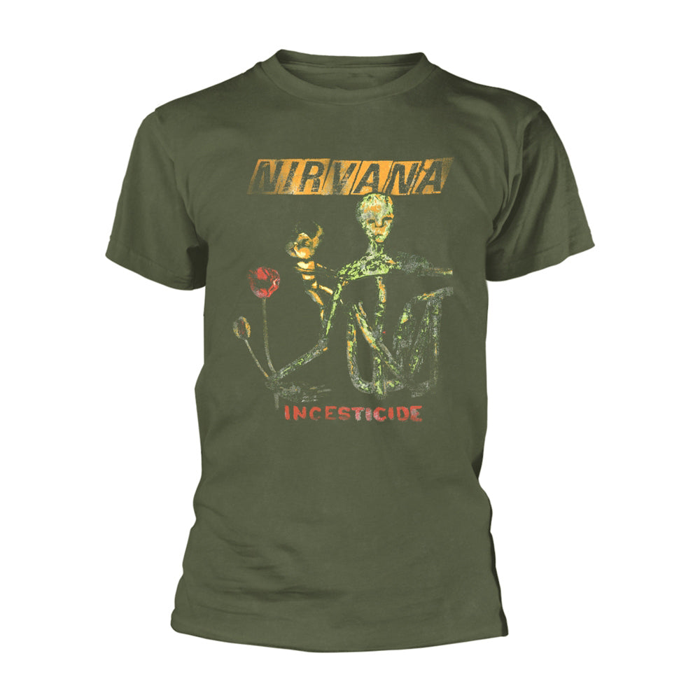 Nirvana Reformant Incesticide (green) T-shirt Front