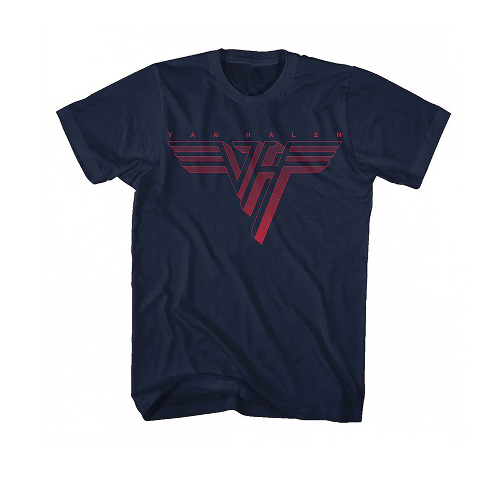 Van Halen Classic Red Logo T-shirt Front