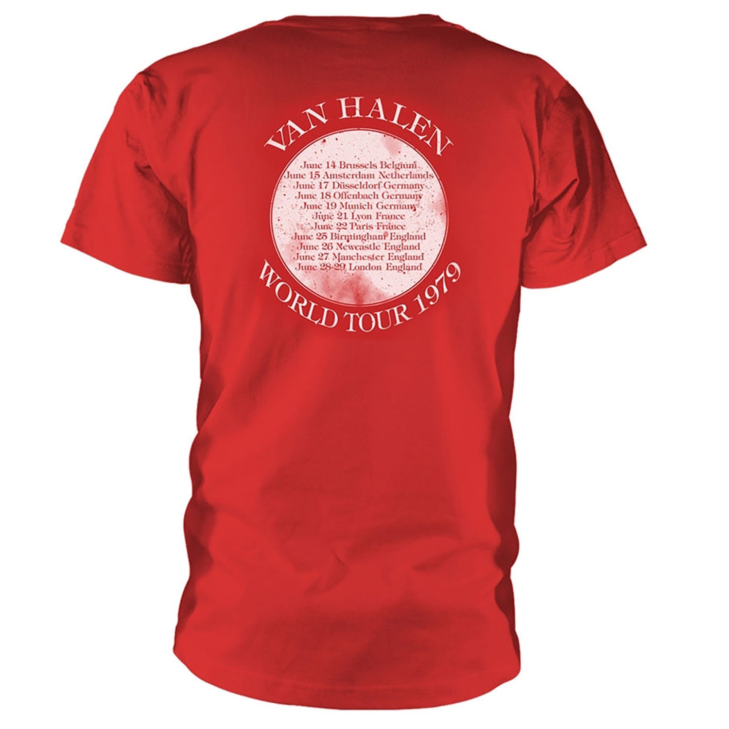 Official Van Halen 1979 Tour T-shirt | Rockabilia
