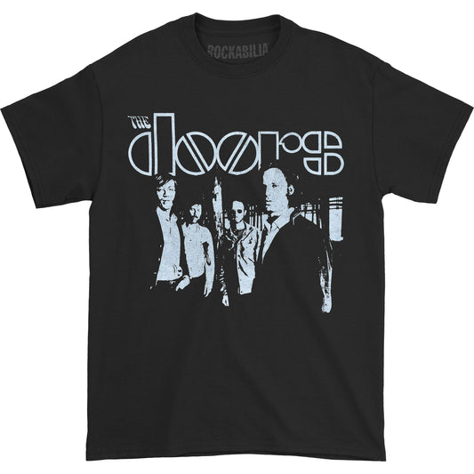 Doors Black and White Band Photo T-shirt Front