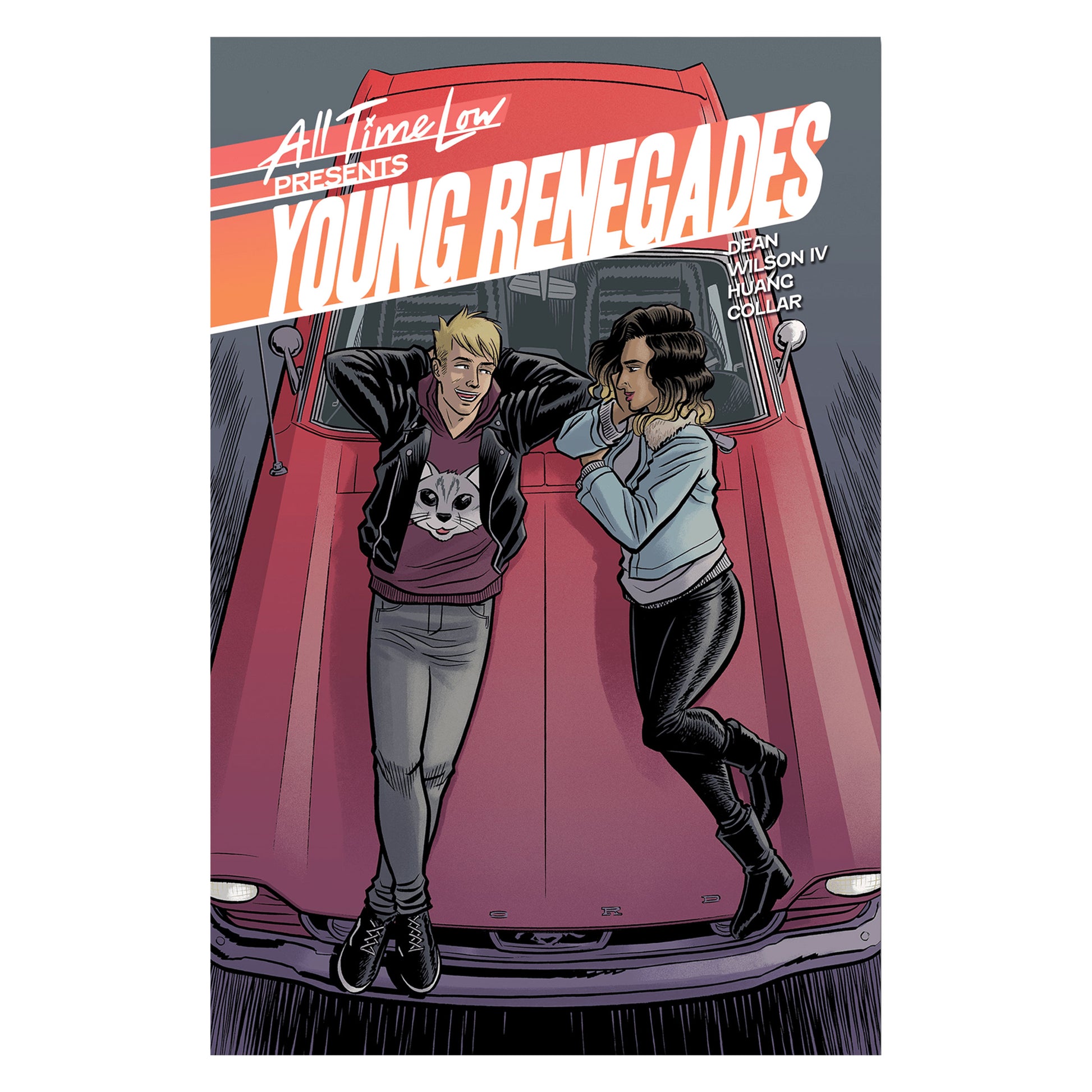 All Time Low Presents: Young Renegades Hardcover (standard edition) Comic Book Front