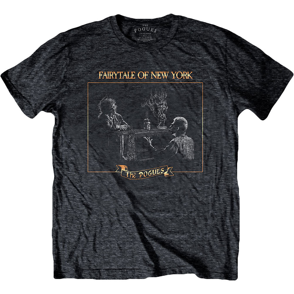 Pogues Fairytale Piano Slim Fit T-shirt Front
