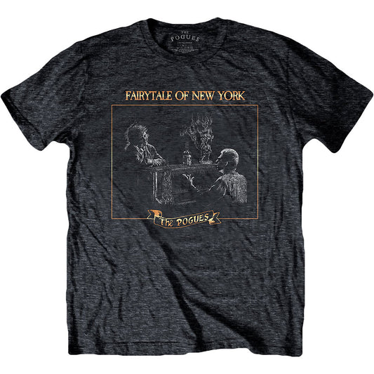 Pogues Fairytale Piano Slim Fit T-shirt Front