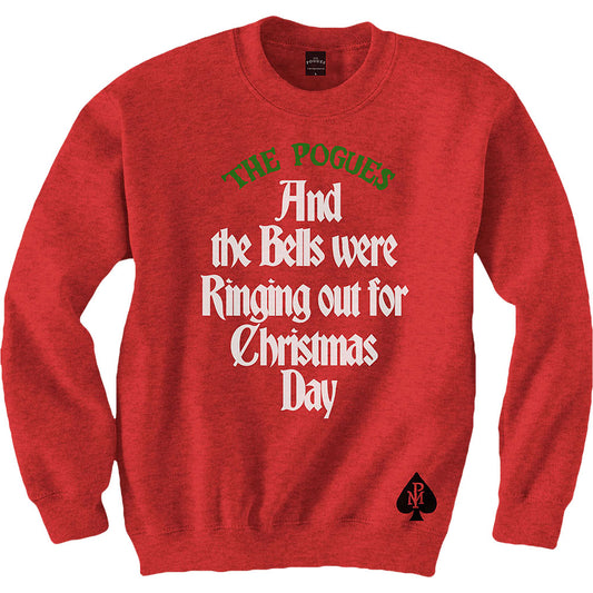 Pogues Bells Were Ringing Out Sweatshirt Front