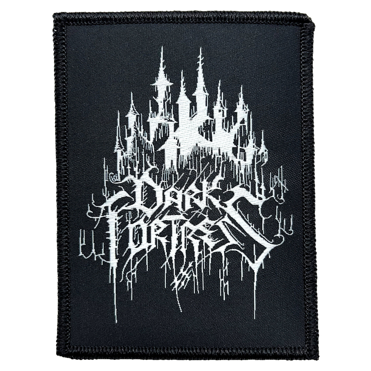 Dark Fortress DF Logo Embroidered Patch Front