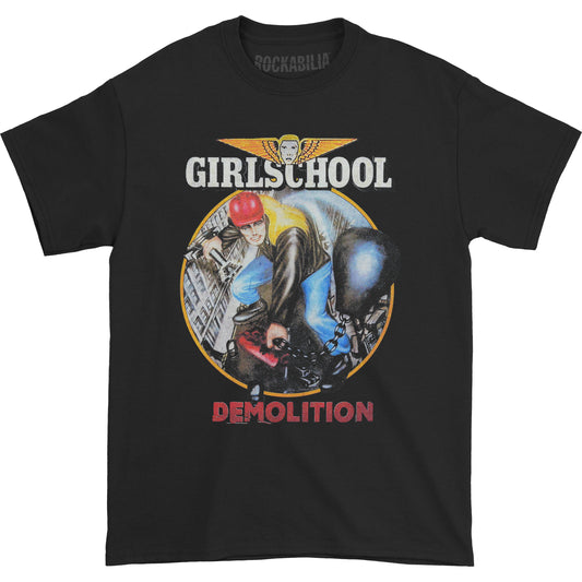 Girlschool Demolition T-shirt Front