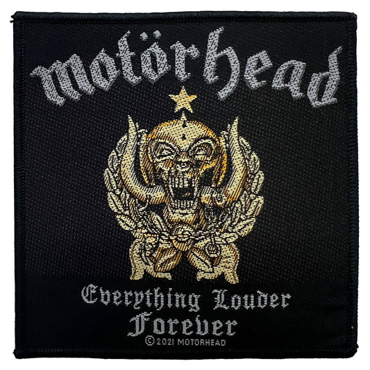 Motorhead Everything Louder Forever Woven Patch Front