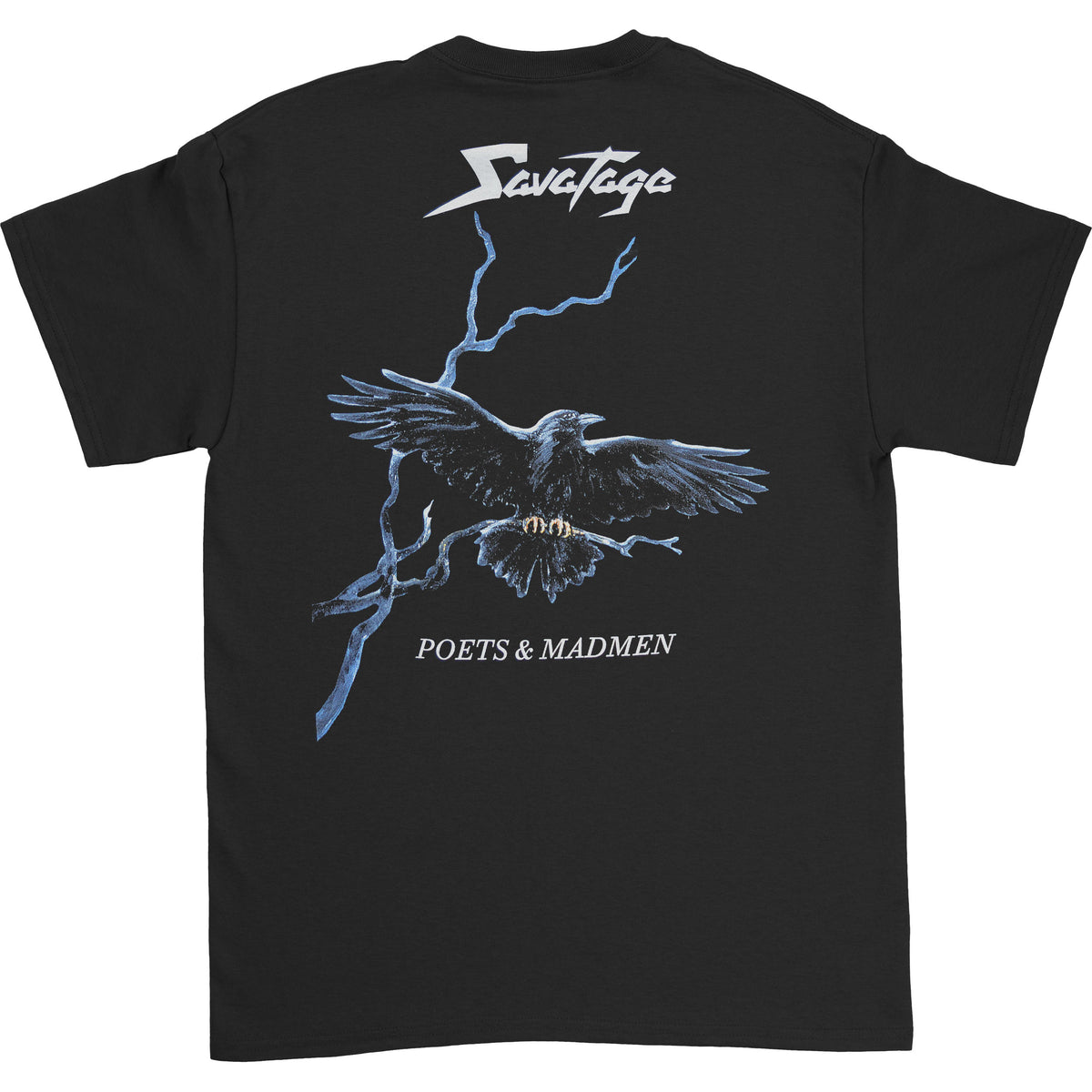 Savatage Poets and Madmen T-shirt Back