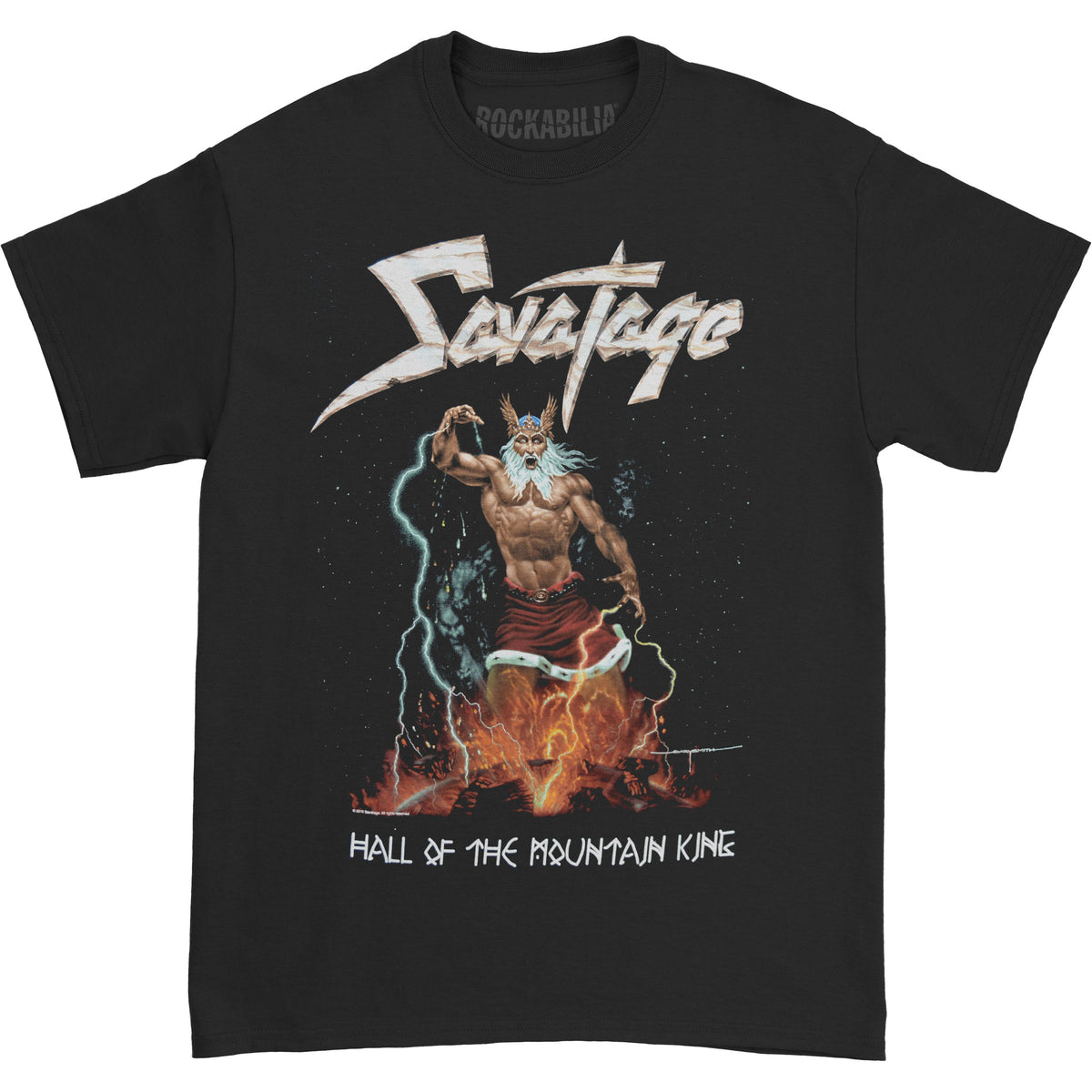 Savatage Hall of the Mountain King T-shirt Front