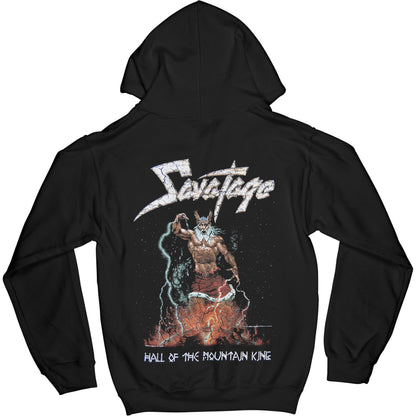 Savatage Hall of the Mountain King Hooded Sweatshirt Back