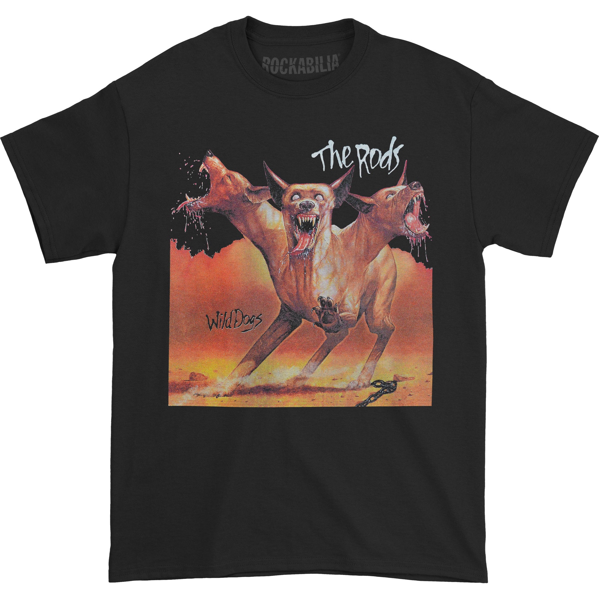 Rods Wild Dogs Black T-shirt
