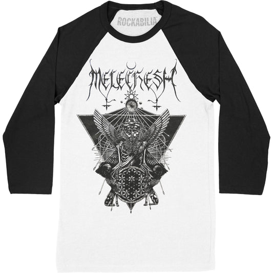 Melechesh Triangular Wings Raglan Baseball Jersey Front