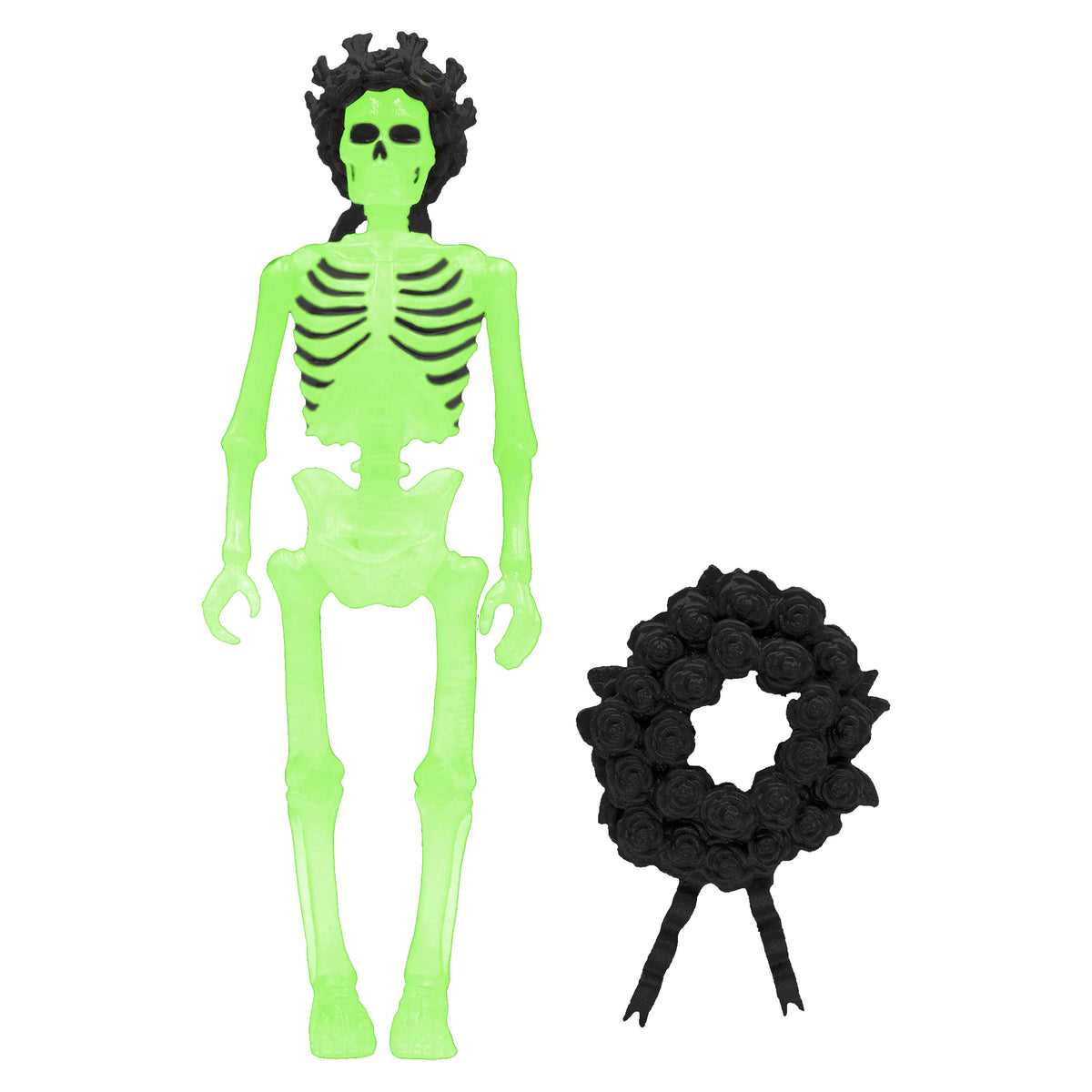 Grateful Dead Super7 Bertha (Glow) 3.75" ReAction Figure Action Figure Back