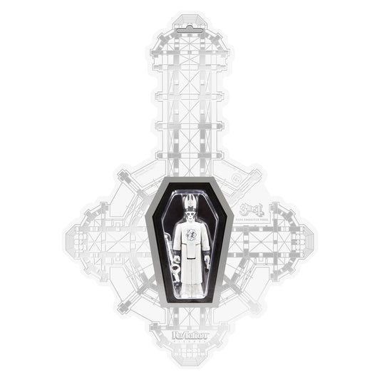 Ghost Super7 Papa Emeritus Nihil (Pro-Memoria) 3.75" ReAction Figure Action Figure Front