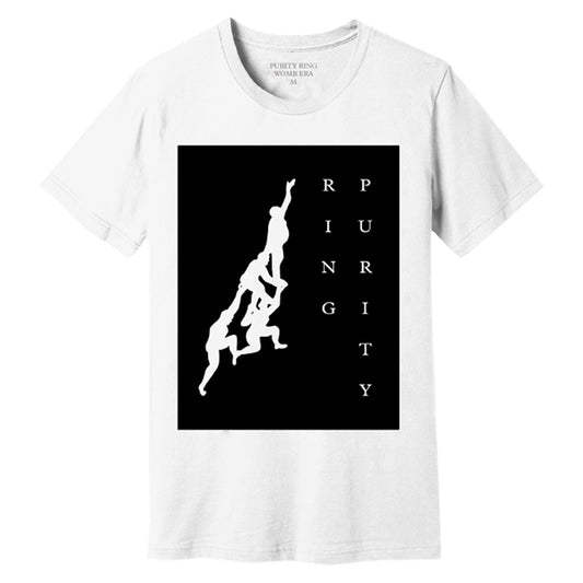 Purity Ring Silhouette [WHITE] T-shirt Front